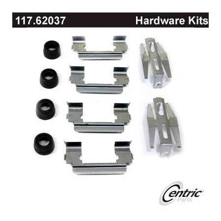 Centric Disc Brake Hardware Kit, Parts 117.62037
